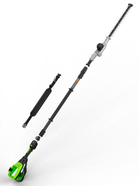 Кусторез штанговый Greenworks PH662T 82V аккумуляторный 