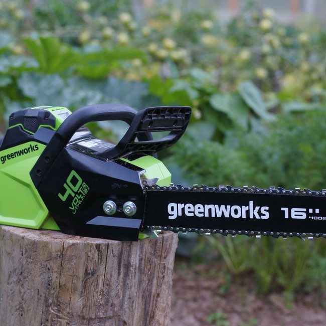 Пила цепная Greenworks GD40CS18 40V аккумуляторная