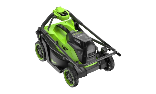 Газонокосилка Greenworks GD24X2LM361 24V аккумуляторная