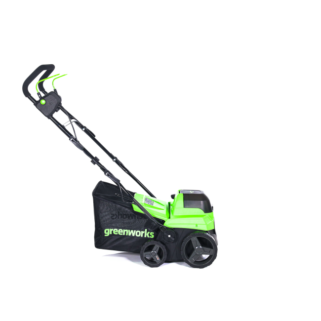 Аэратор скарификатор Greenworks GD40SC38II 40V аккумуляторный