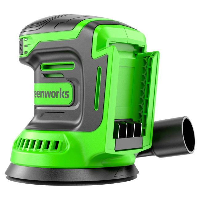 Шлифовальная машина эксцентриковая Greenworks OS325 24V аккумуляторная 