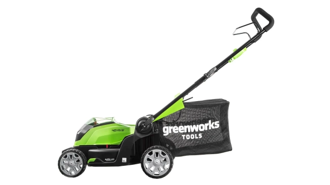 Газонокосилка Greenworks G40LM41K4 40V аккумуляторная 
