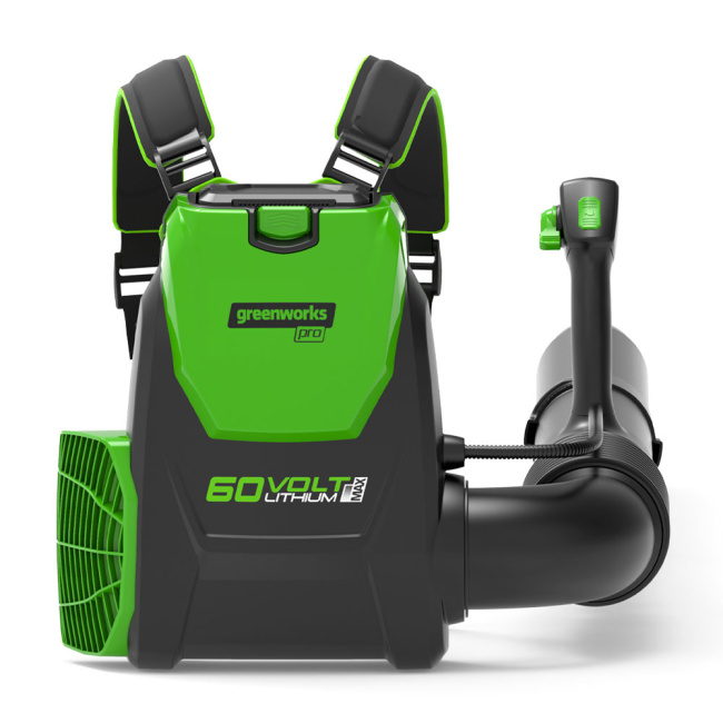 Воздуходув ранцевый Greenworks GD60BPB 60V аккумуляторный