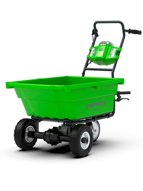 Тележка садовая самоходная Greenworks G40GC 40V аккумуляторная