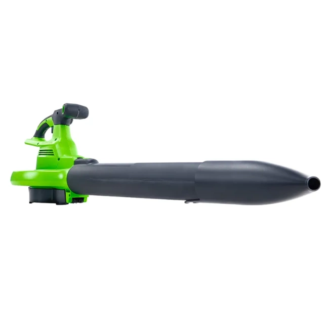 Воздуходув-садовый пылесос Greenworks GD40BVII 82V аккумуляторный