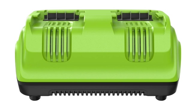 Ультрабыстрое двойное зарядное устройство Greenworks G24X2C8