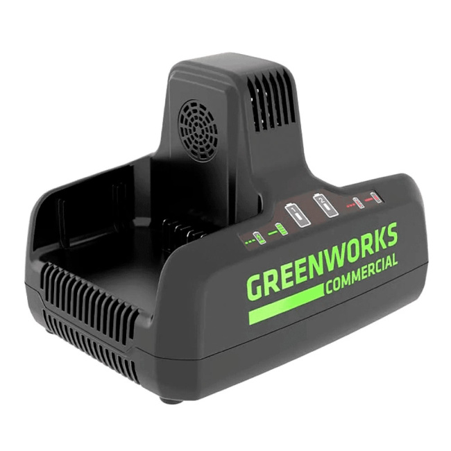 Зарядное устройство Greenworks G82C2 82V для двух аккумуляторов
