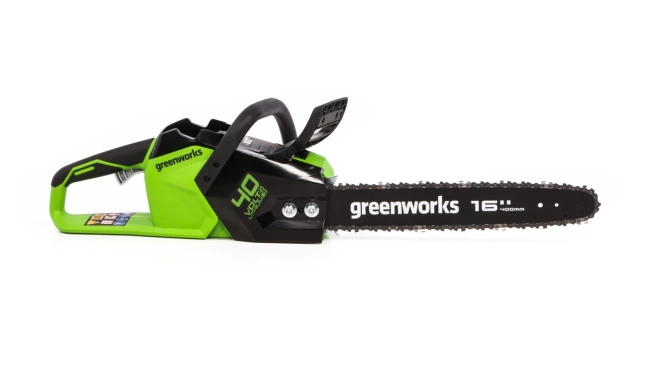 Цепная пила Greenworks GD40CS18K8 40V аккумуляторная 