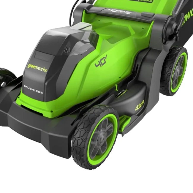Газонокосилка Greenworks GD40LM411 40V аккумуляторная 