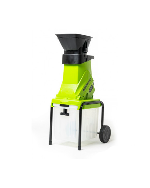 Садовый измельчитель с контейнером Greenworks GW-2800SD электрический