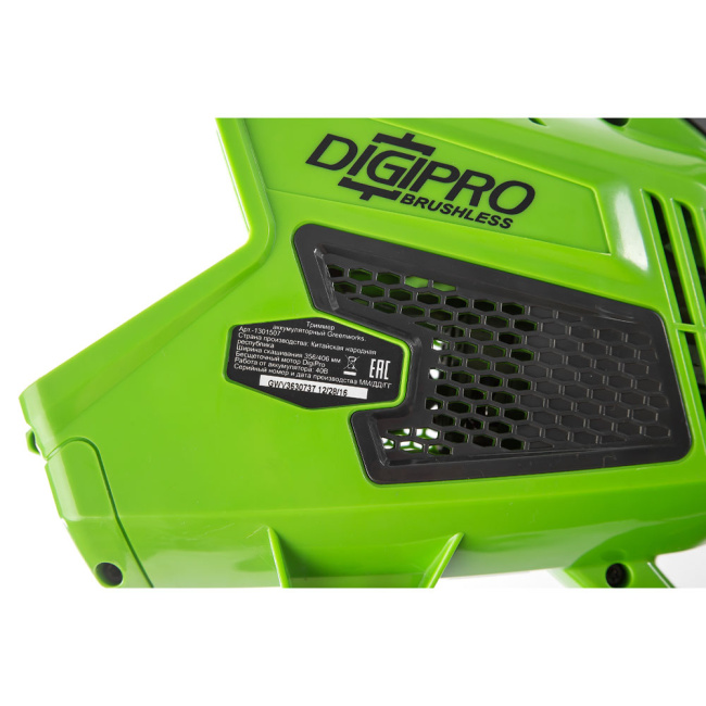Триммер Greenworks GD40BCK4 40V аккумуляторный 