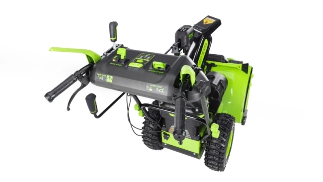 Снегоуборщик Greenworks GD82ST56 82V аккумуляторный 