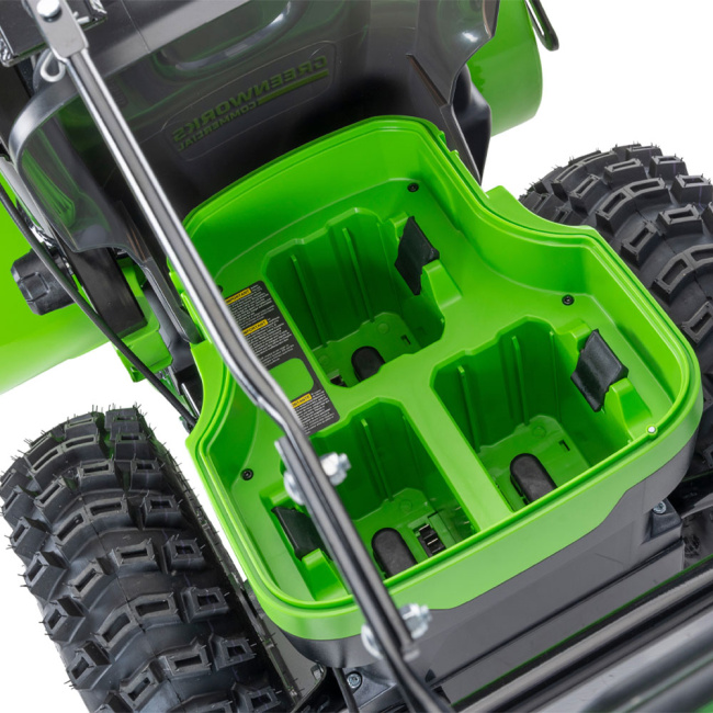 Снегоуборщик Greenworks GD82ST56 82V аккумуляторный