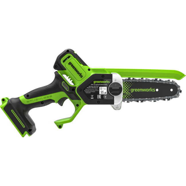 Мини-пила цепная Greenworks GD24CS15 24V аккумуляторная