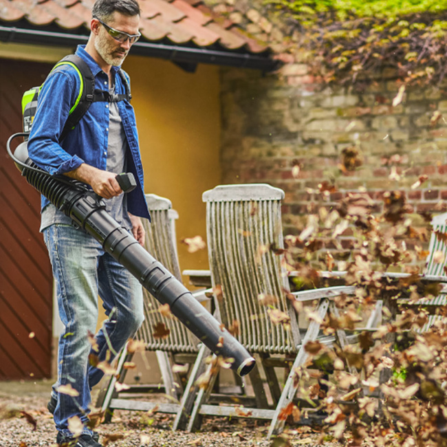 Воздуходув ранцевый Greenworks GD60BPB 60V аккумуляторный