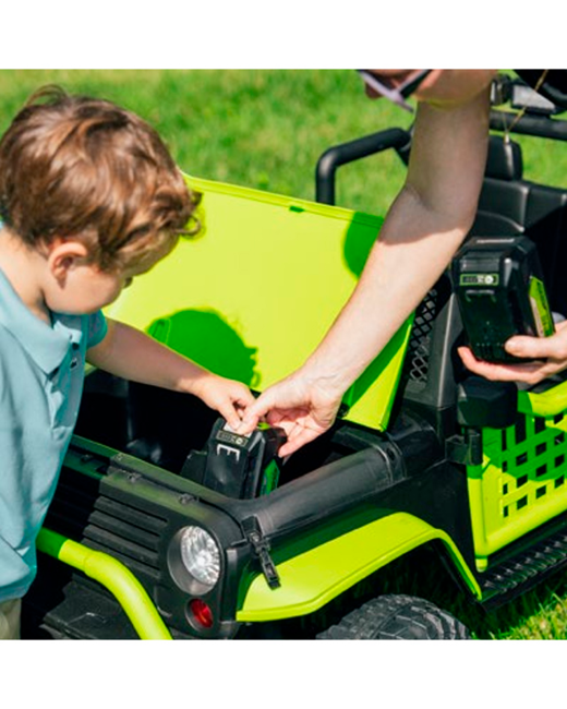 Детский автомобиль Greenworks 24V KC31 аккумуляторный