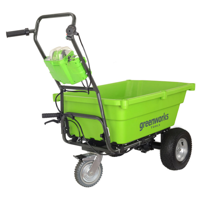Тележка садовая самоходная Greenworks G40GC 40V аккумуляторная