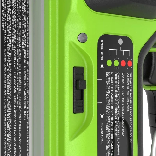 Нейлер Greenworks GD24BN 24V аккумуляторный 