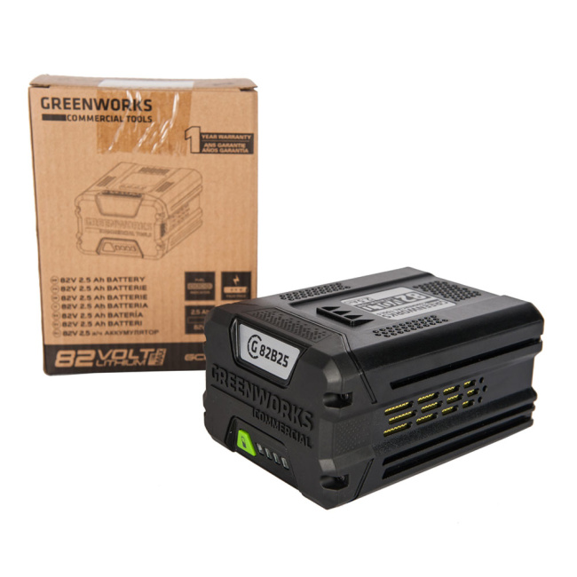 Аккумулятор Greenworks GC82B25 82V 2,5Ач