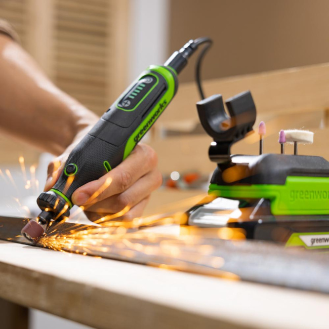 Гравер Greenworks G24RT 24V аккумуляторный 