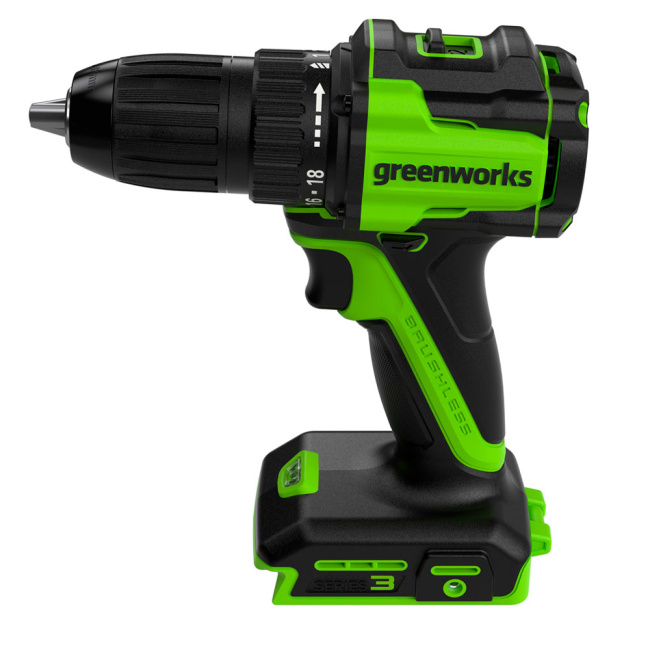 Дрель-шуруповерт Greenworks DD345 24V аккумуляторная 