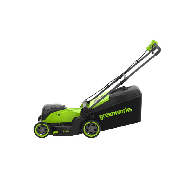 Газонокосилка Greenworks GD24X2LM411 24V аккумуляторная