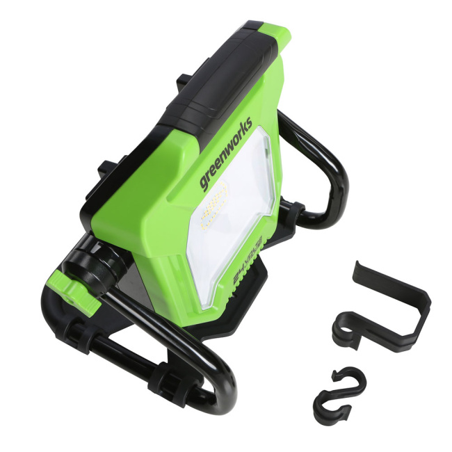 Фонарь светодиодный Greenworks WL320H (G24WL) 24V аккумуляторный 