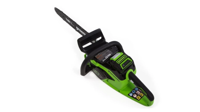 Цепная пила Greenworks GD40CS18K8 40V аккумуляторная 