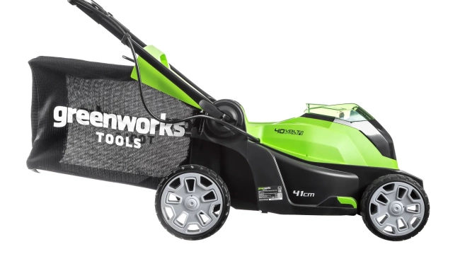Газонокосилка Greenworks G40LM41K4 40V аккумуляторная 