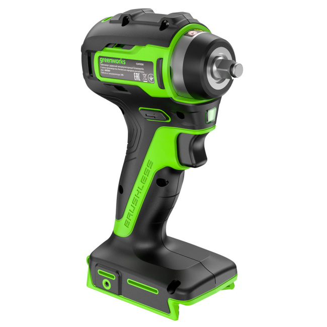 Гайковерт ударный Greenworks G24IW200 24V аккумуляторный 