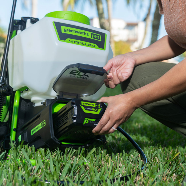 Опрыскиватель садовый Greenworks GW-BPS60 60V аккумуляторный 