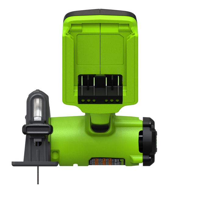 Мини-шлифовальная машина угловая Greenworks AGM530 (GD24UCS) 24V аккумуляторная