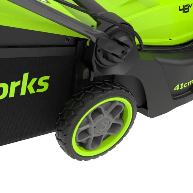 Газонокосилка Greenworks GD24X2LM411 24V аккумуляторная 