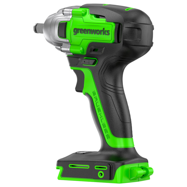 Гайковерт ударный Greenworks GD24IW400 24V аккумуляторный 