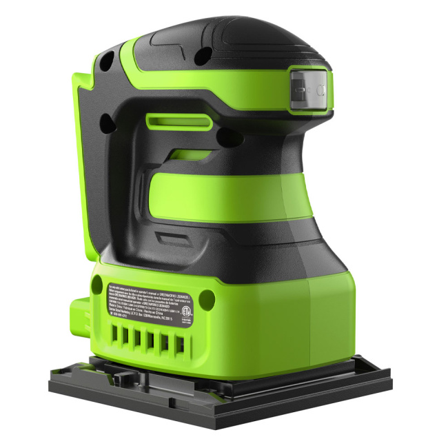Шлифовальная машина плоская Greenworks G24SS14 24V аккумуляторная
