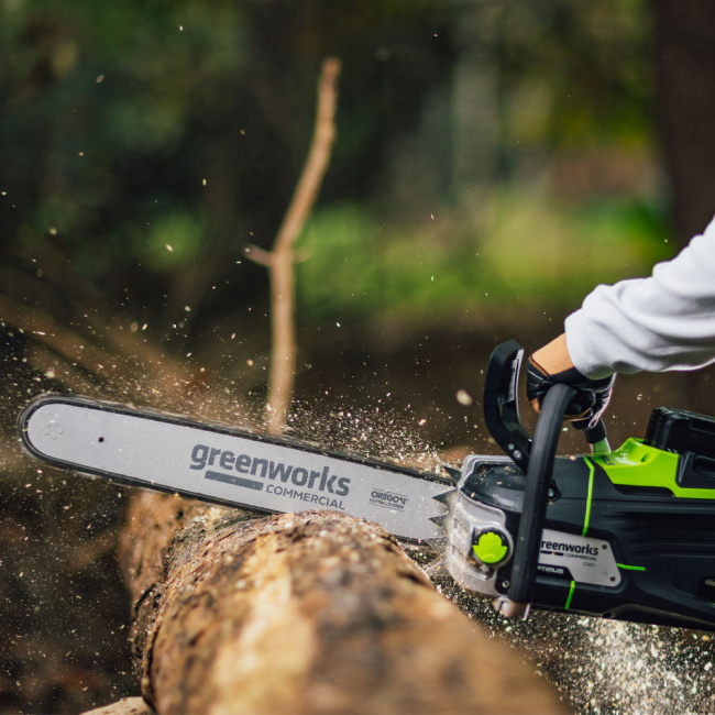 Пила цепная Greenworks OCS800 82V аккумуляторная