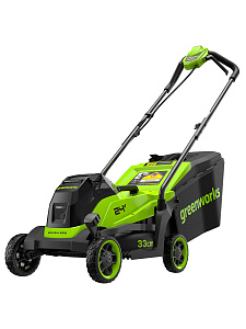 Газонокосилка Greenworks GD24LM331 24V аккумуляторная