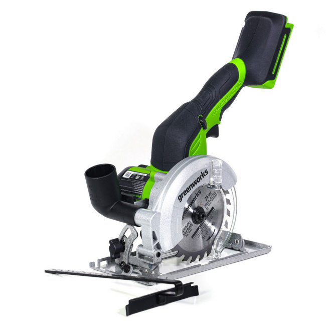 Мини-пила циркулярная Greenworks G24MCS 24V аккумуляторная