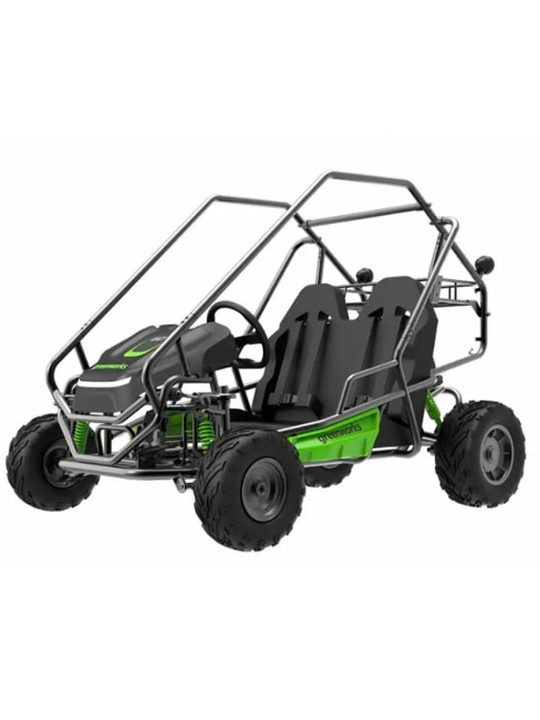 Двухместный карт для бездорожья Greenworks 82V GK52400 аккумуляторный