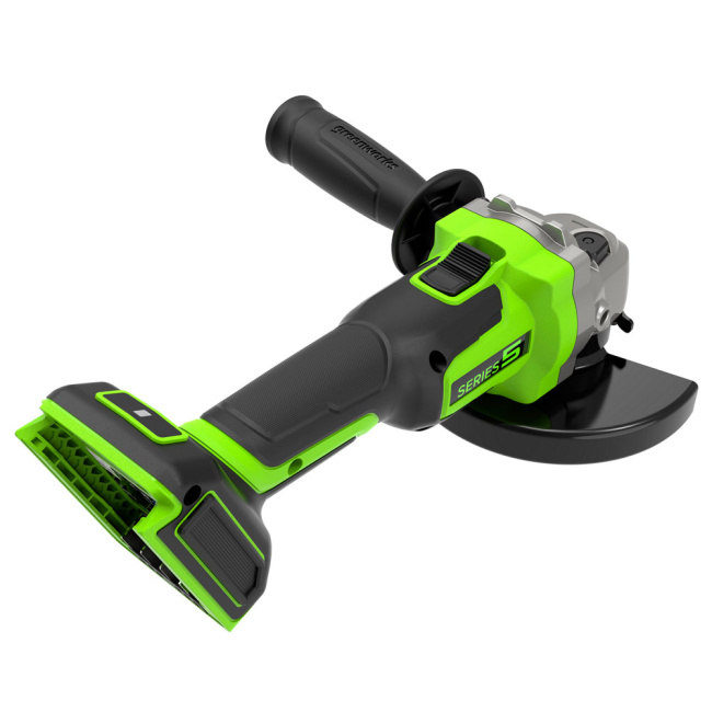Шлифовальная машина угловая Greenworks AG590 24V аккумуляторная 