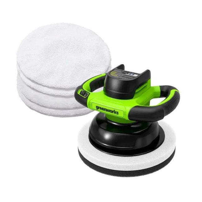 Полировальная машина аккумуляторная Greenworks G24BU10