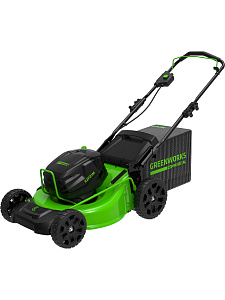 Газонокосилка самоходная Greenworks GC82LM51SP2 82V аккумуляторная
