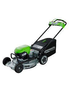 Газонокосилка самоходная Greenworks LM221S 82V аккумуляторная