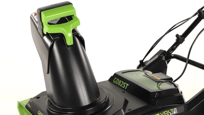 Снегоуборщик Greenworks GD82ST 82V аккумуляторный 