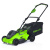 Газонокосилка Greenworks GD40LM16X 40V аккумуляторная Газонокосилка Greenworks GD40LM16X 40V аккумуляторная