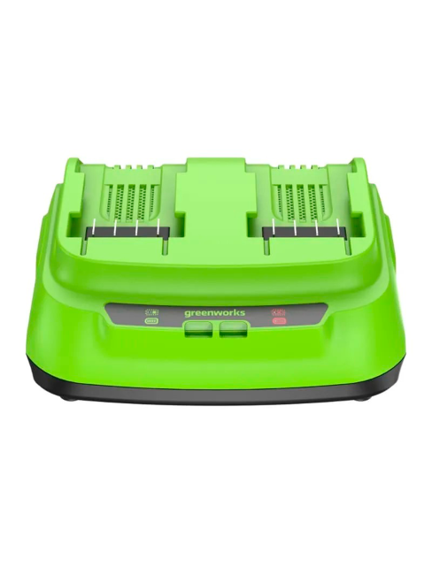 Ультрабыстрое двойное зарядное устройство Greenworks G24X2C8