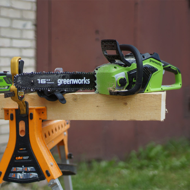 Пила цепная Greenworks GD40CS18 40V аккумуляторная