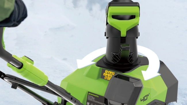 Снегоуборщик Greenworks G40ST40 40V аккумуляторный 