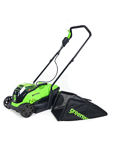 Газонокосилка Greenworks GD24LM33 24V аккумуляторная