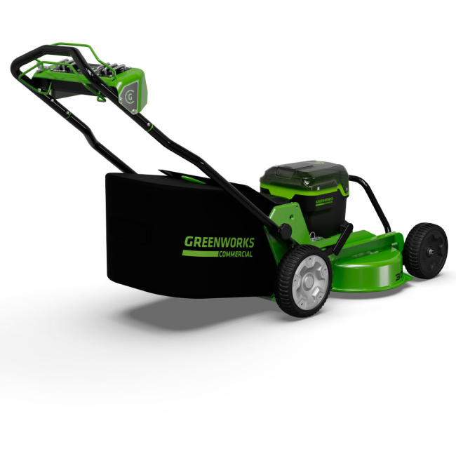 Газонокосилка самоходная Greenworks 82LM30S 82V аккумуляторная 